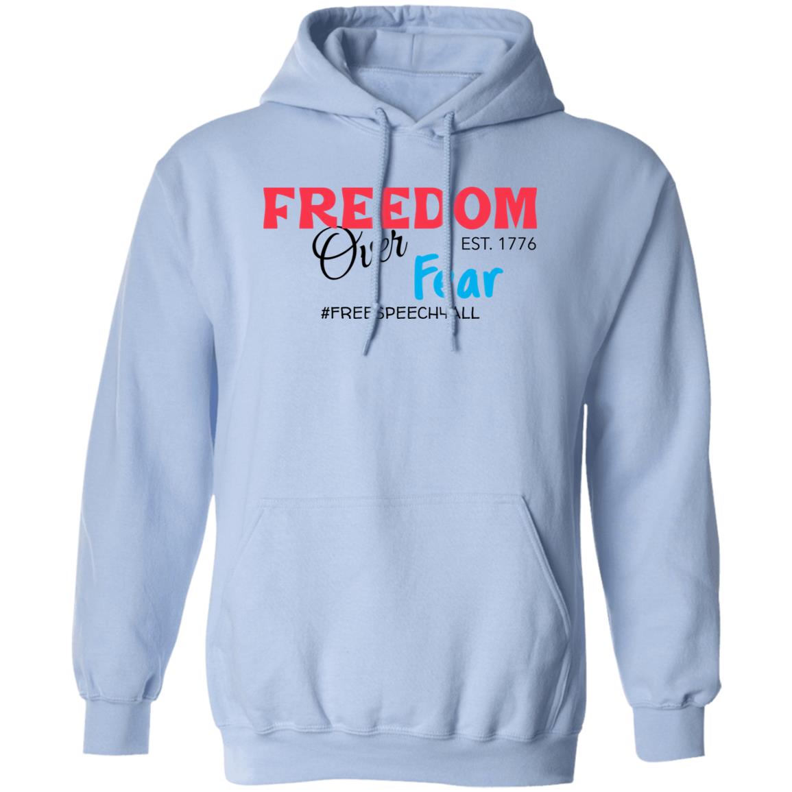 Freedom Over Fear Pullover Hoodie