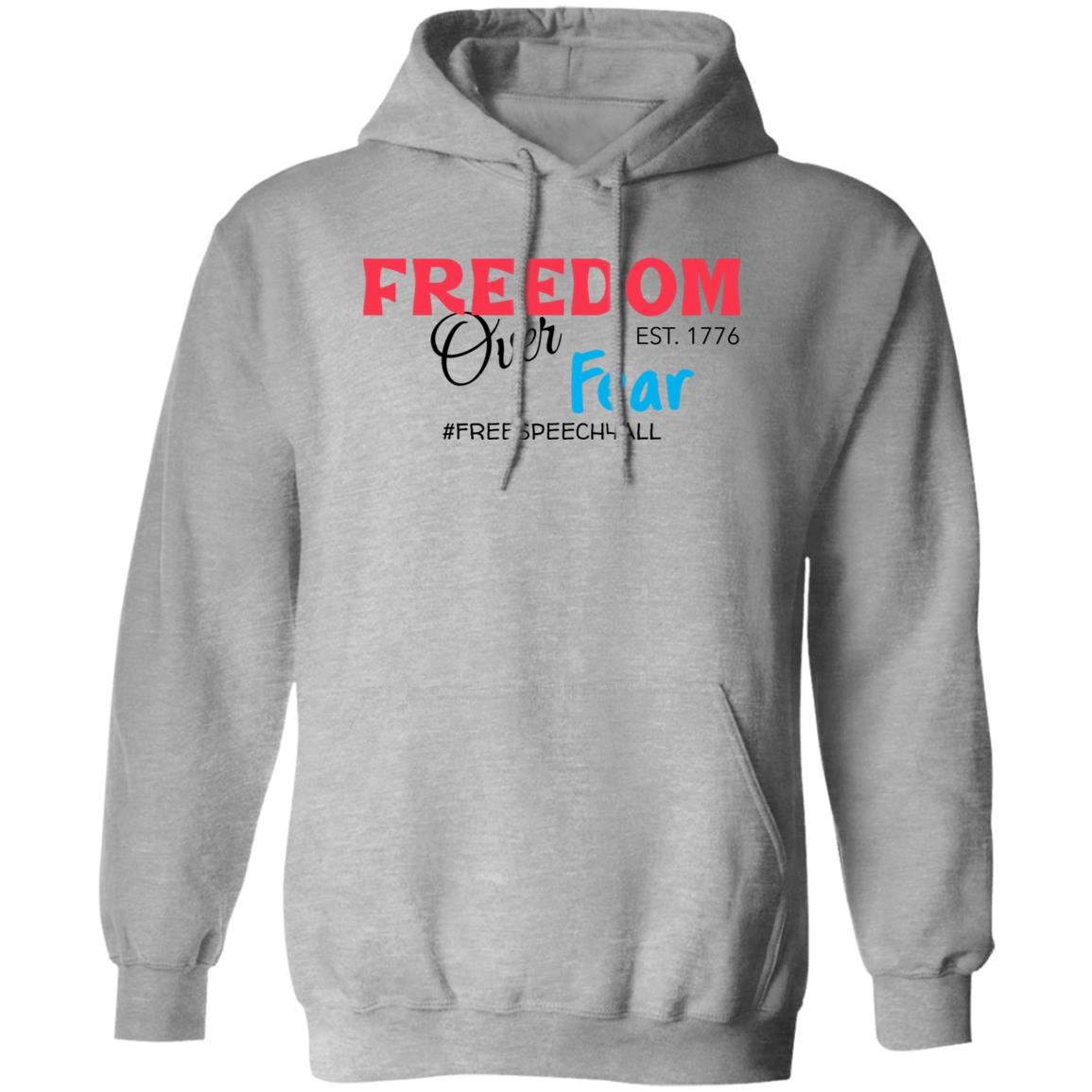 Freedom Over Fear Pullover Hoodie