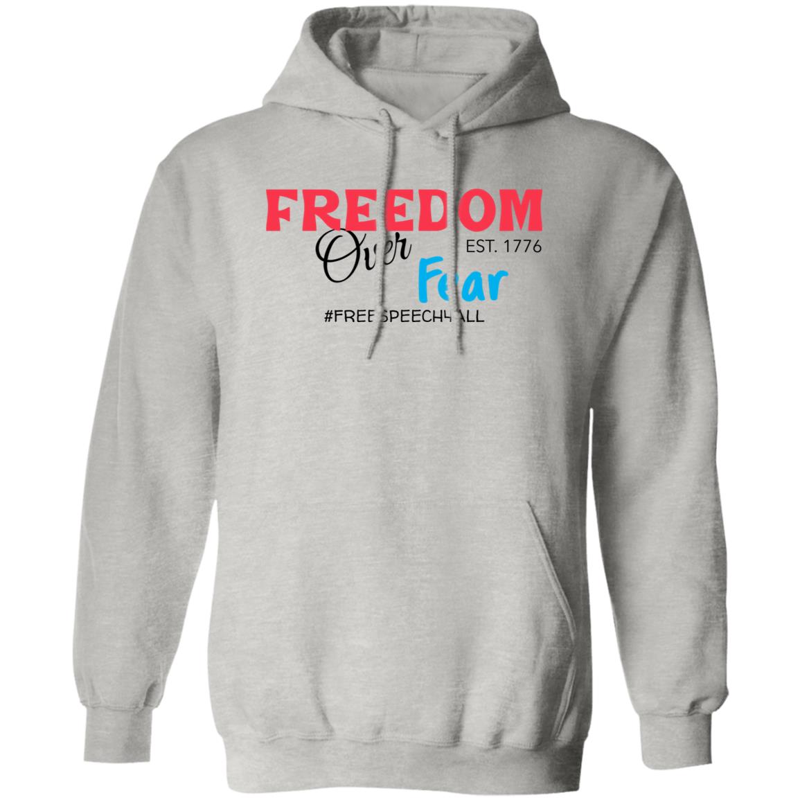 Freedom Over Fear Pullover Hoodie